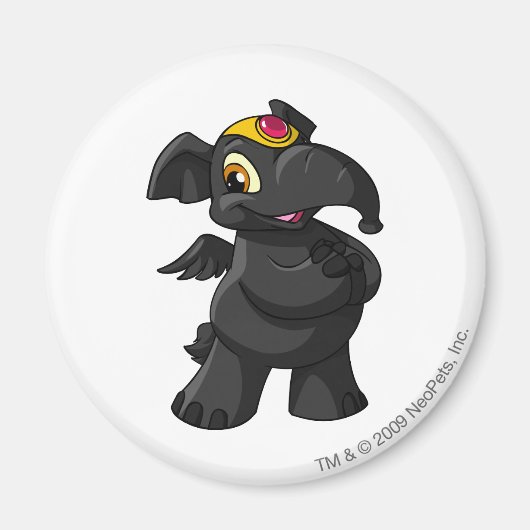 Elephante Shadow Magneet (Voorkant)