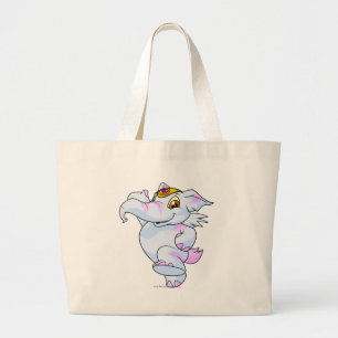 Elephante Striped Grote Tote Bag