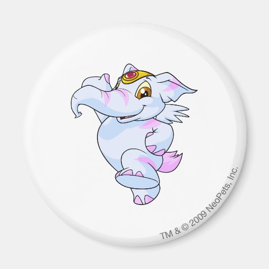 Elephante Striped Magneet (Voorkant)