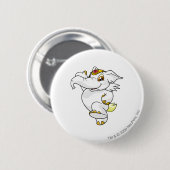 Elephante White Ronde Button 5,7 Cm (Voorkant /achterkant)