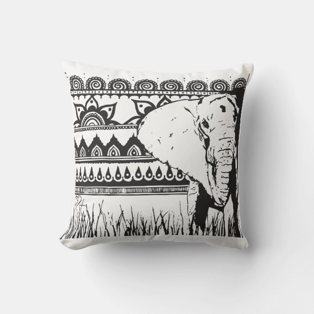 Elephantee Pillow II Kussen (Voorkant)