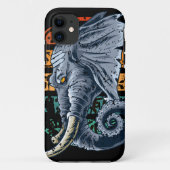 Elephantopus Elephant Tentacle Trunk Lovecraft Case-Mate iPhone Case (Achterkant)