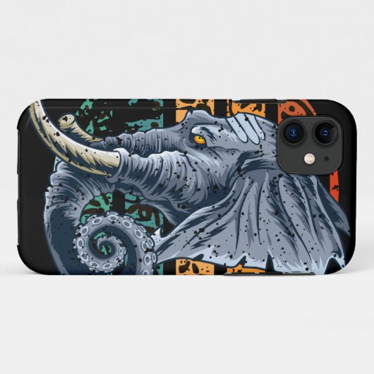 Elephantopus Elephant Tentacle Trunk Lovecraft Case-Mate iPhone Case (Achterkant (horizontaal))