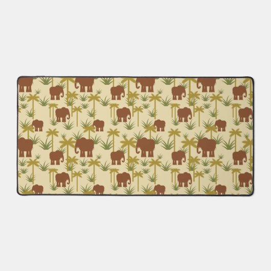 Elephants And Palms (Recto)