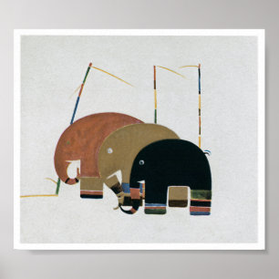 Eléphants Art Déco