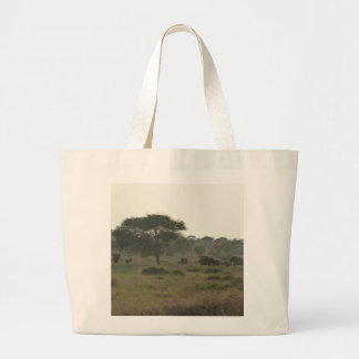 Elephants Bag, African Safari Collectie Grote Tote Bag
