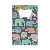 Eléphants Colorés, Motif Des Eléphants, Zigzag (Dos)