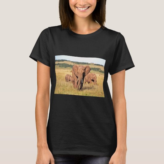 elephants cute  t-shirt (Voorkant)