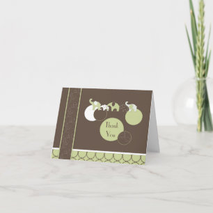 Éléphants dans le Merci vert