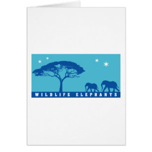 Eléphants de la faune