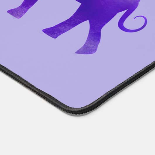 Eléphants Design Desk Mat (Coin)