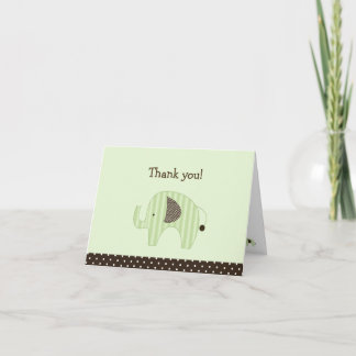 Eléphants Dottie Vert Plié Merci note