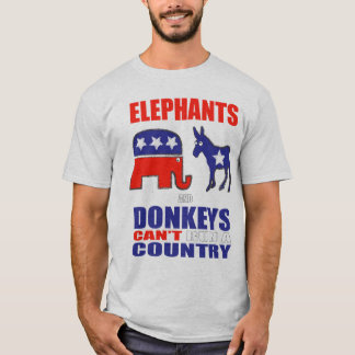 Elephants en Donkeys T-shirt