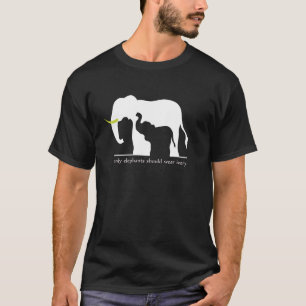 Elephants en Ivory T-shirt