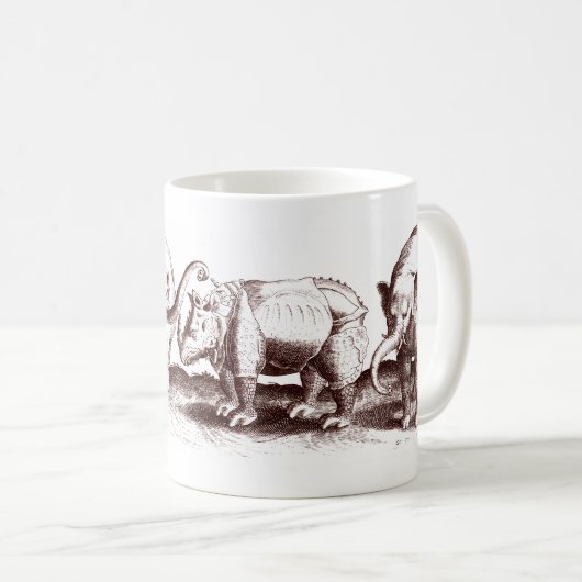 Elephants en Mok Rhinos (Voorkant rechts)