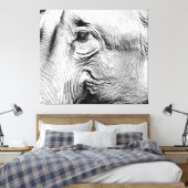 Elephants Eye, 2017 Canvas Afdruk (Insitu (Slaapkamer))