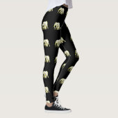 Elephants Frangipani, dames Leggings (Droite)