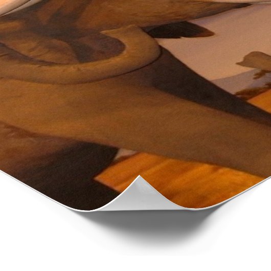 Eléphants ! Impression encadrée (Coin)