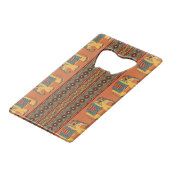 Eléphants Indiens, Orange Traditionnel Sans Seamle (Dos Angle)