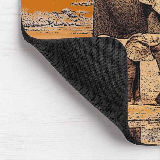 Elephants Mousepad Muismat (Hoek)