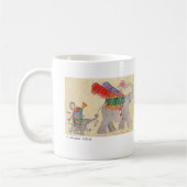 Elephants Moving Day Koffiemok (Links)