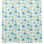 Elephants Pattern douchergordijn Douchegordijn (Voorkant)