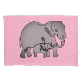 Elephants Pillowcase Kussensloop (Voorkant)
