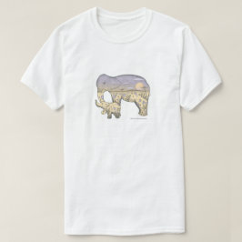 Elephants Rising (Kunst door Erin) T-shirt