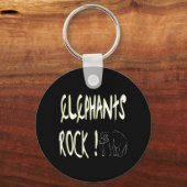 Elephants Rock ! Porte-clés (Recto)