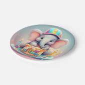 ELEPHANT'S SWEET VIERING PAPIEREN BORDJE (Gekanteld)