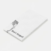 Elephants vergeet nooit Post it Notes (Schuin)