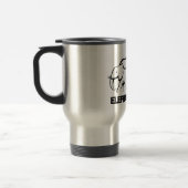 ElephantVoices - tasse réutilisable d'acier (Gauche)
