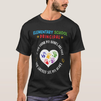 Eletary School Hoofd Leraar Waardering Leraar T-shirt