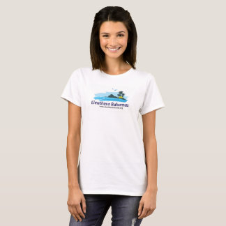 Eleuthera Bahamas Logo T-shirt voorzijde vrouwen