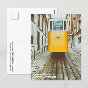Elevador da Gloria. Lissabon, Portugal. Briefkaart