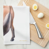 Élevage de la serviette de cuisine norvégienne de (Quart Plié)