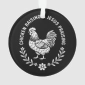 Élevage de poulet et collecte de Jésus (dos)