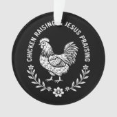 Élevage de poulet et collecte de Jésus (devant)