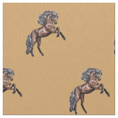 Élevage du tissu Motif de Cheval (fermé)