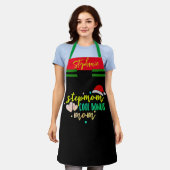 Elevate Christmas Cooking Experience, stiefmoeder  Schort (Gedragen)