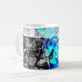"Elevated Focus" coffee mug abstract art by Duvall Koffiemok