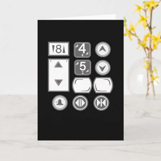 Elevator Elevator Kaart (Gele Bloem)