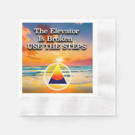 Elevator Is Broken Recovery Slogan Sunrise Servet