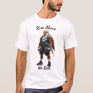 Élève-toi au-dessus du reste T-Shirt Eagle Warrior