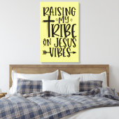 Élever ma tribu sur la toile de Jésus Imprimer (Insitu(Chambre))