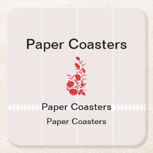 Élevez Votre Marque avec un Sous-Verre en Papier d