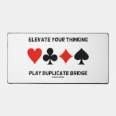 Élevez Votre Pensée Jouez au Bridge en Double (Recto)