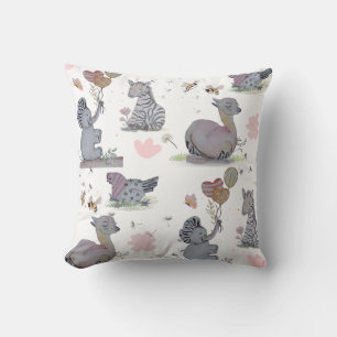 "Eleze Elephant & Polka Hen" Boganhues Deken Kussen