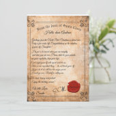 Elf Adoptiebrief van de Kerstman  Kaart (Staand voorkant)