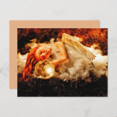 elf angel-briefkaart briefkaart (Voorkant / Achterkant)